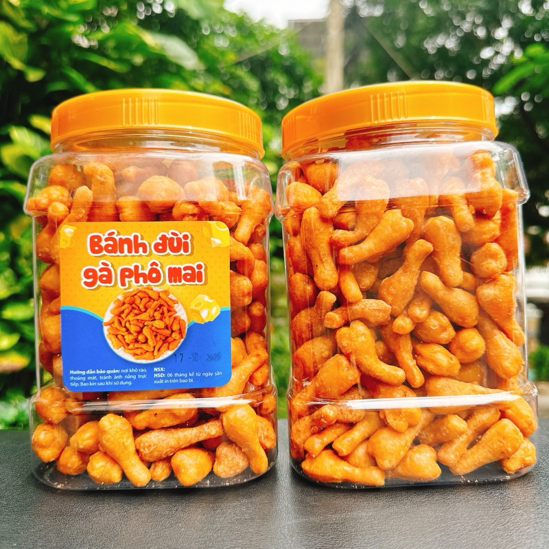 BÁNH ĐÙI GÀ PHÔ MAI CAY - Hộp 500G