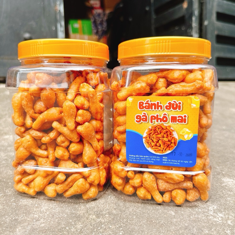 BÁNH ĐÙI GÀ PHÔ MAI CAY - Hộp 500G