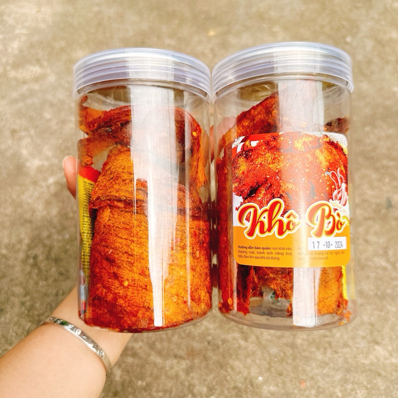 KHÔ BÒ MIẾNG TÂY NGUYÊN ĐẶC BIỆT LOẠI 1 cam kết bò thật 100%