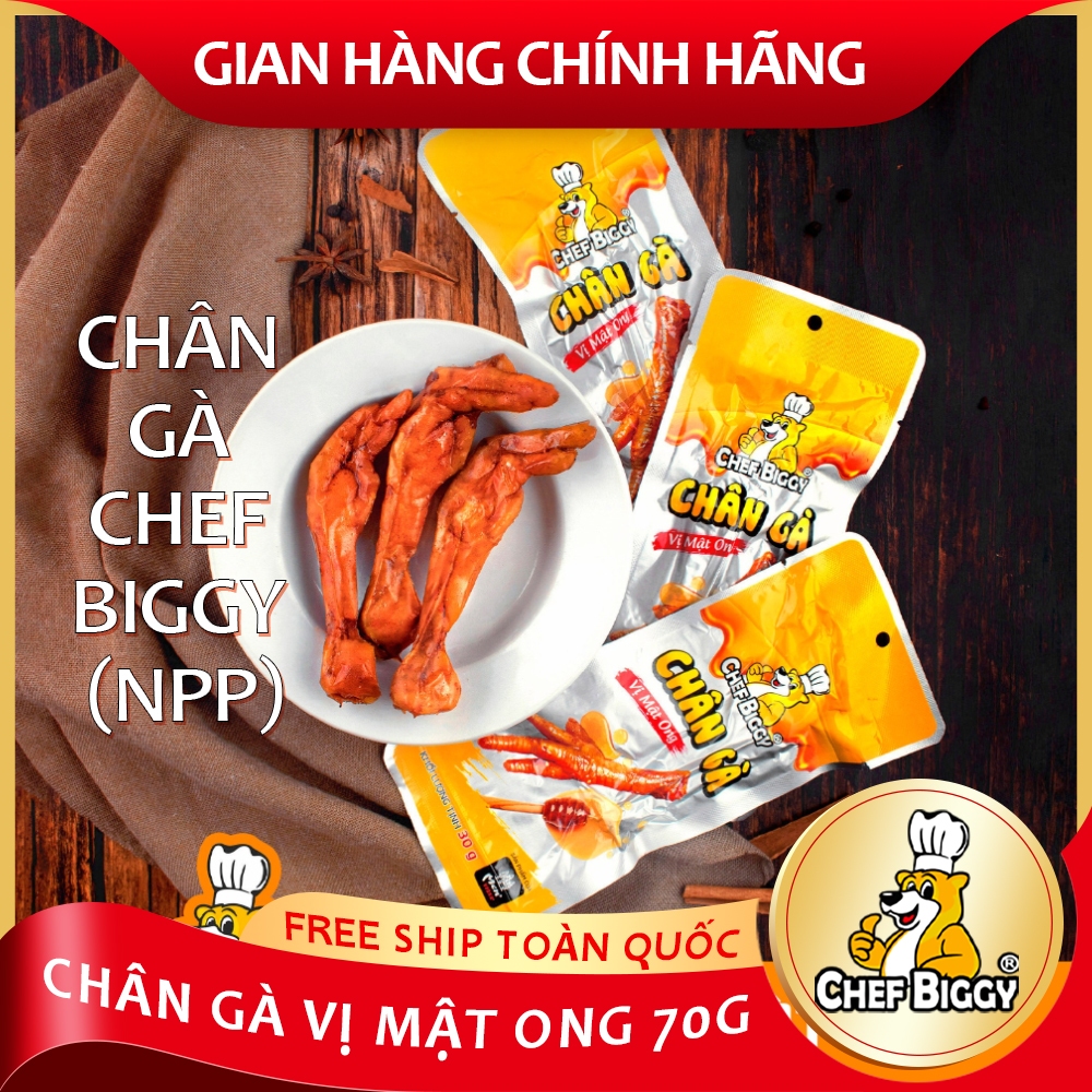 [ MỚI ] Chân Gà Chef Biggy Vị Cay - Gói 2 Chân (70g) - Hàng Chính Hãng ...