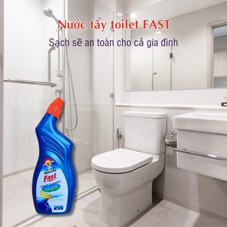 Nước tẩy bồn cầu Fast 600ml diệt khuẩn khử mùi  - SPCa000102