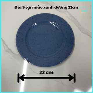 [Kho sỉ] Đĩa nhựa melamine- đĩa cạn lòng- đĩa ăn cho quán ăn, gia đình