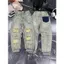 Quần Jean Baggy Nữ Rách Nhiều Túi Sau Phối Wash Lạ Mẫu Mới 24 - 25