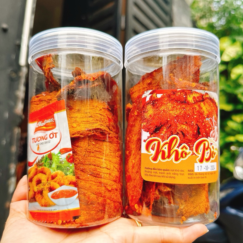 KHÔ BÒ MIẾNG TÂY NGUYÊN ĐẶC BIỆT LOẠI 1 cam kết bò thật 100%