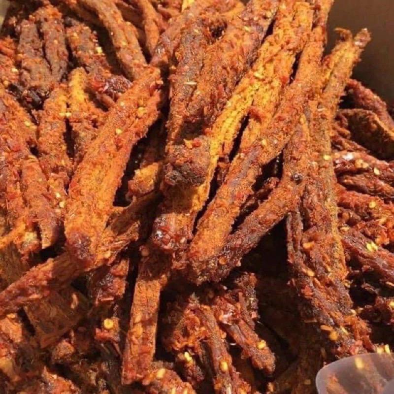 BÒ QUE MỀM Tẩm Vị loại ngon đặc biệt - HỘP 500GR