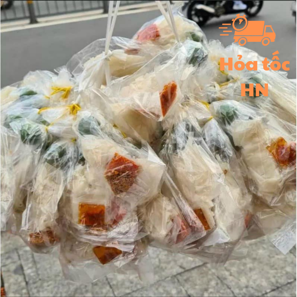 Bánh tráng xâu vò sa tế tắc (8 bịch) | Shopee Việt Nam