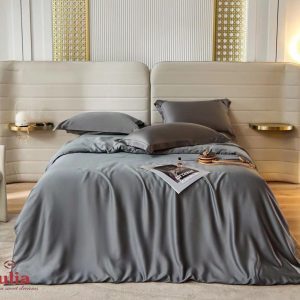 Bộ chăn ga gối ra giường lụa tencel siêu mềm mịn Hàn Quốc Julia 804