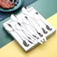 HỘP 6 THÌA MUỖM CÁN DÀI , Hộp 6 Thìa Inox Cán Dài Chất liệu Inox 304 sáng bóng sang trọng: THIACANDAI4