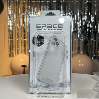 Ốp Lưng trong suốt SPACE chống sốc, chống ố vàng cho iPhone 7 đến 16 Pro Max (Trong)