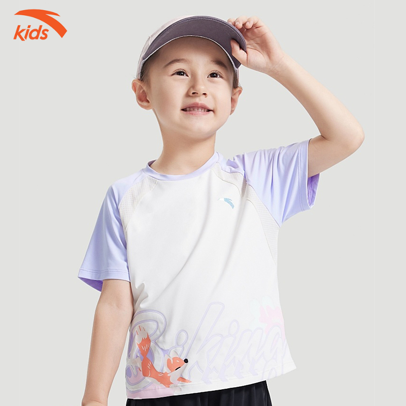 Áo phông thể thao bé gái Anta Kids Cycling-1P 3624C9104