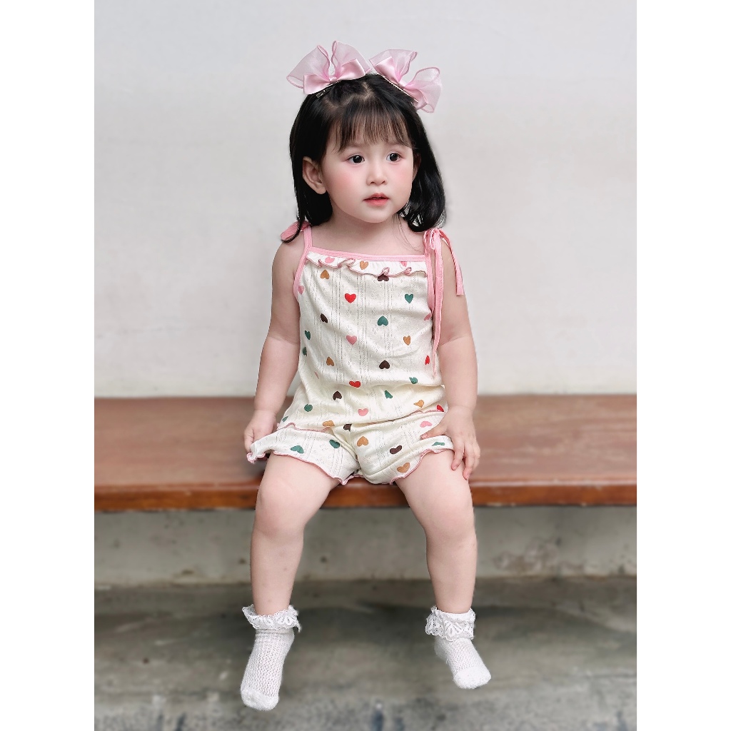 Bộ Hai Dây Unbee Cho Bé Gái Từ 5 Đến 15 Kg