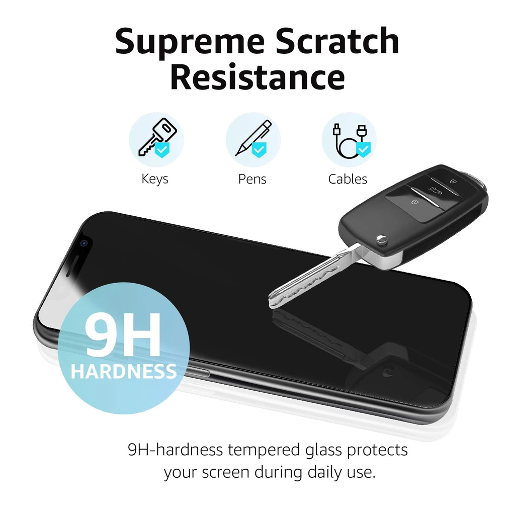 Ảnh Kính cường lực iphone KINGKONG KTC full màn, bảo vệ loa 7 8 xsmax 11 12 13 14 15 16 plus pro promax 3
