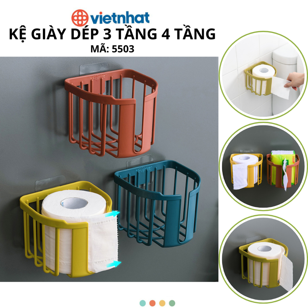 Giỏ Đựng Giấy Nhà Vệ Sinh Chính Hãng VIỆT NHẬT (Mã 3380)