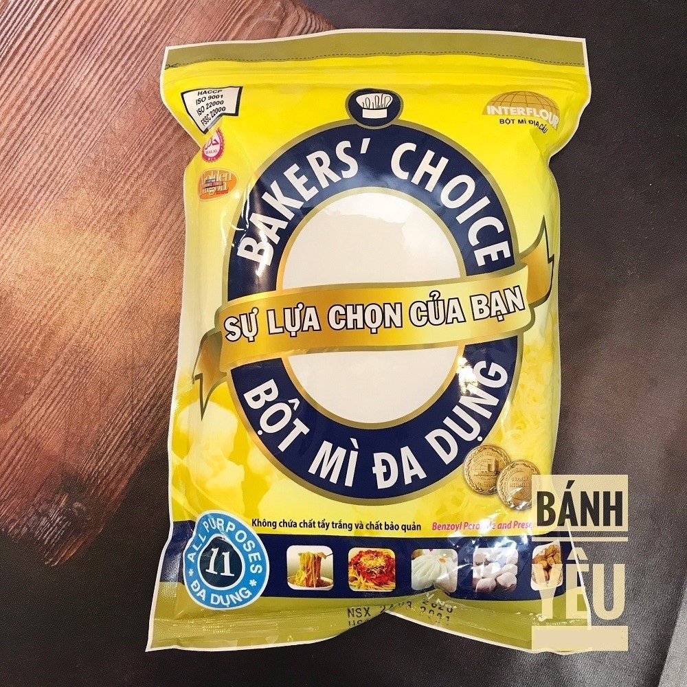 Bột Mì số 8/11/13 hiệu Baker's Choice chuyên dùng làm bánh Cao Cấp