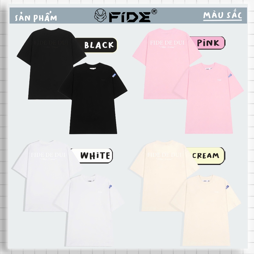 Ảnh Áo thun FIDE phông unisex form rộng local brand nam nữ cổ tròn oversize - AT115 2