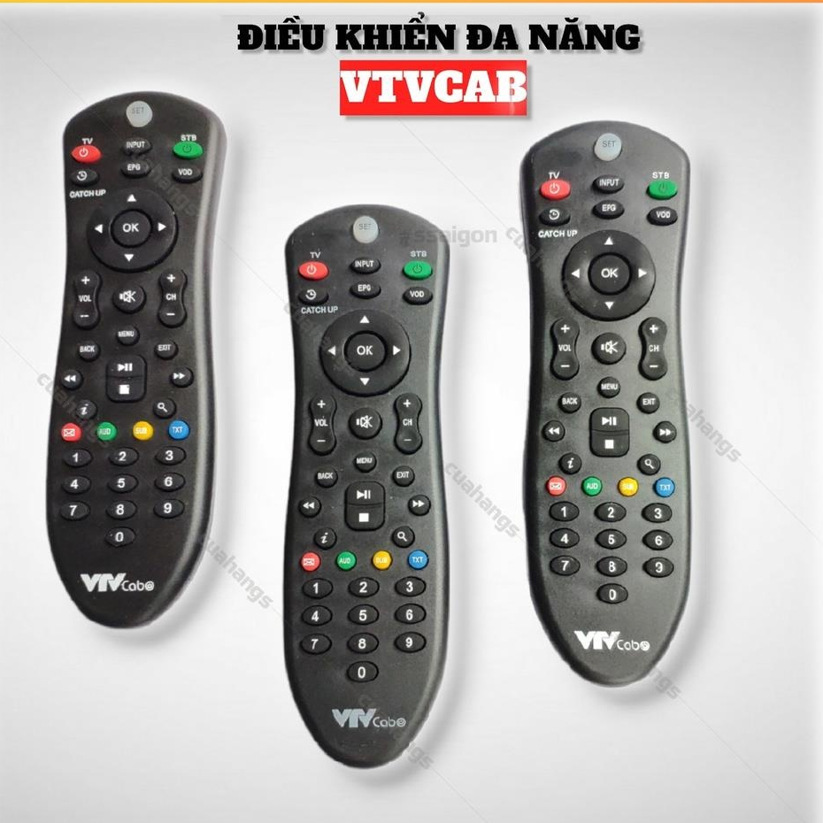[ Bảo hành 03 tháng] Remote điều khiển VTVCAB - Điều khiển remote đầu ...