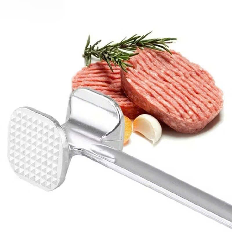 Búa dần thịt, đập đá, giã gừng tỏi, hợp kim không gỉ tiện dụng , BÚA ĐẬP THỊT 3IN1 - BUADAMTHIT3