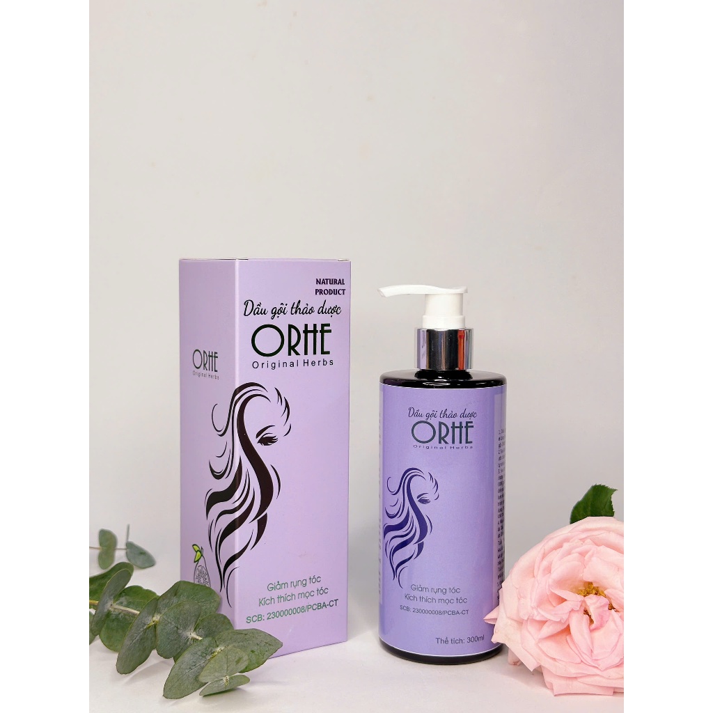 Dầu gội Thảo dược THUẦN CHAY ngăn ngừa rụng tóc, kích thích mọc tóc ORHE