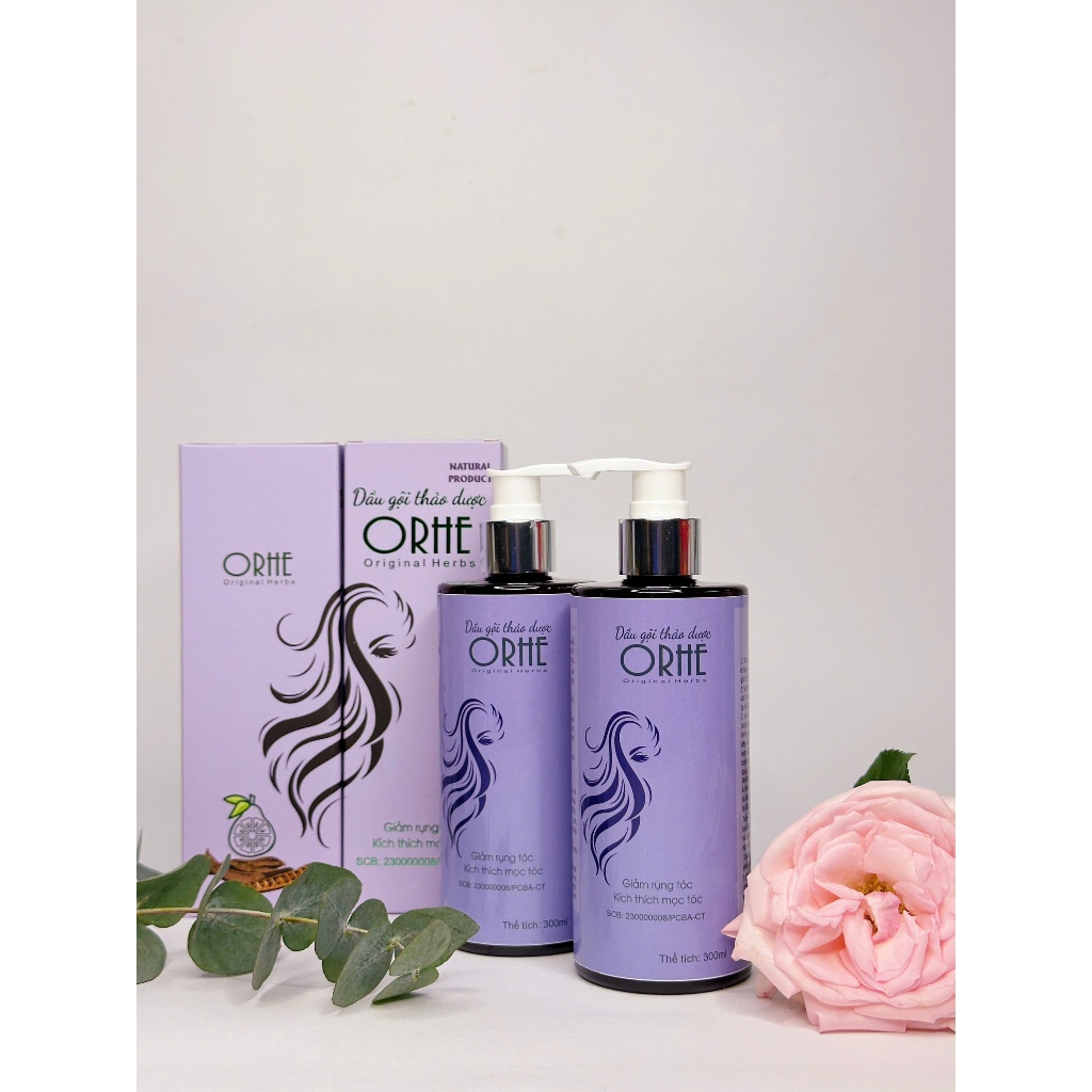 Dầu gội Thảo dược THUẦN CHAY ngăn ngừa rụng tóc, kích thích mọc tóc ORHE