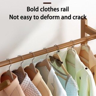 Giá treo quần áo bằng gỗ tre Giá treo áo khoác bằng gỗ Giá treo quần áo đơn giản