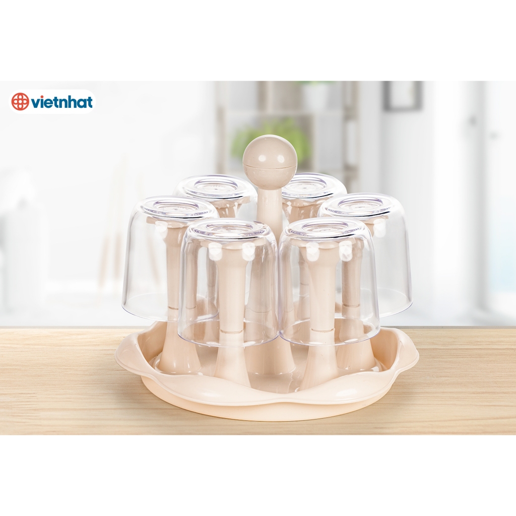Khay Cắm Cốc Ly Hoa 6 cánh 8 cánh Chính Hãng VIỆT NHẬT (Mã 1306,1308)
