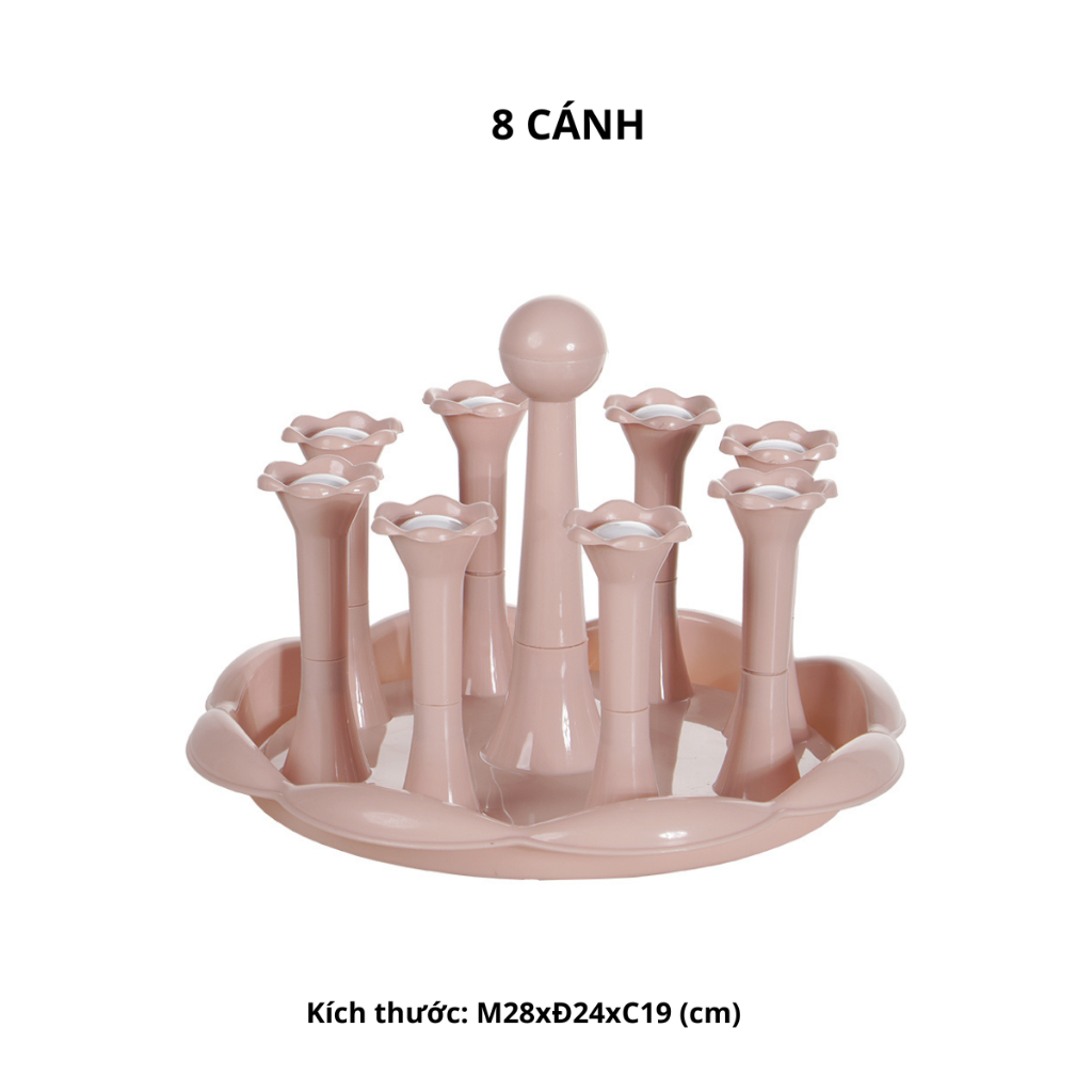 Khay Cắm Cốc Ly Hoa 6 cánh 8 cánh Chính Hãng VIỆT NHẬT (Mã 1306,1308)