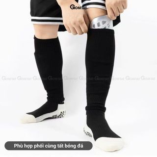 Tất ống chân đá bóng GOMTAT bảo vệ cơ, vớ ống chân chất polyester khử mùi êm chân - TIA-ONG-2506