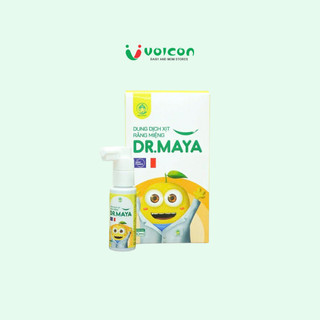 Dung dịch xịt răng miệng Dr.Maya 30ml phòng sâu răng,viêM lợi,nấm miệng,tưa lưỡi cho bé
