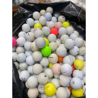 Bóng golf cũ 3k các thương hiệu tập tại nhà bóng vẫn còn trắng sáng sử dụng tốt