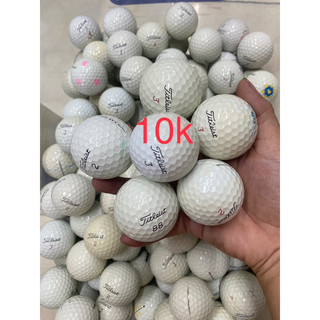 10 Bóng golf Titleist pro v1 -10k 1 quả 4 lớp chính hãng,bóng nặng ít xước như video