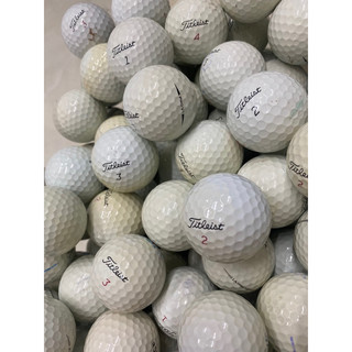 10 Bóng golf Titleist pro v1 -10k 1 quả 4 lớp chính hãng,bóng nặng ít xước như video