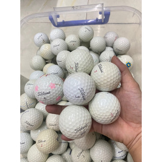 10 Bóng golf Titleist pro v1 -10k 1 quả 4 lớp chính hãng,bóng nặng ít xước như video