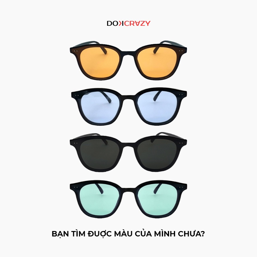 Ảnh Kính mát thời trang DOKCRAZY JELLO Hot Trend phù hợp nhiều dáng mặt chất liệu cao cấp, chống UV400 4