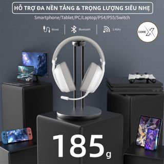 Tai Nghe Bluetooth Chụp Tai Không Dây Headphone Attack Shark L80 Âm Bass 3D Chơi Game Giải Trí
