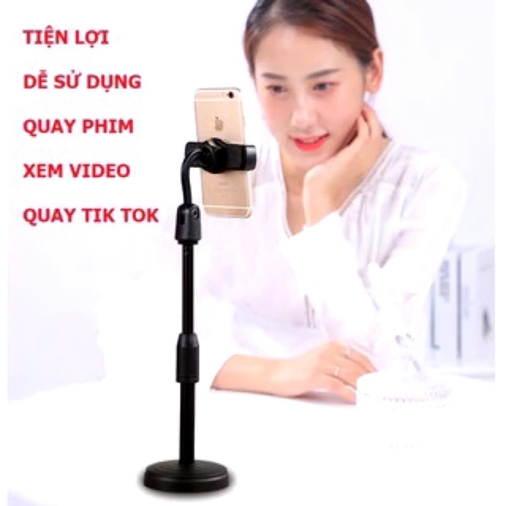 Giá Đỡ Điện Thoại Để Bàn, Quay, Kệ Đỡ Điện Thoại Livestream, Xem Video xoay 360 độ L7 hàng chuẩn - MA: KEPDIENTHOAI69