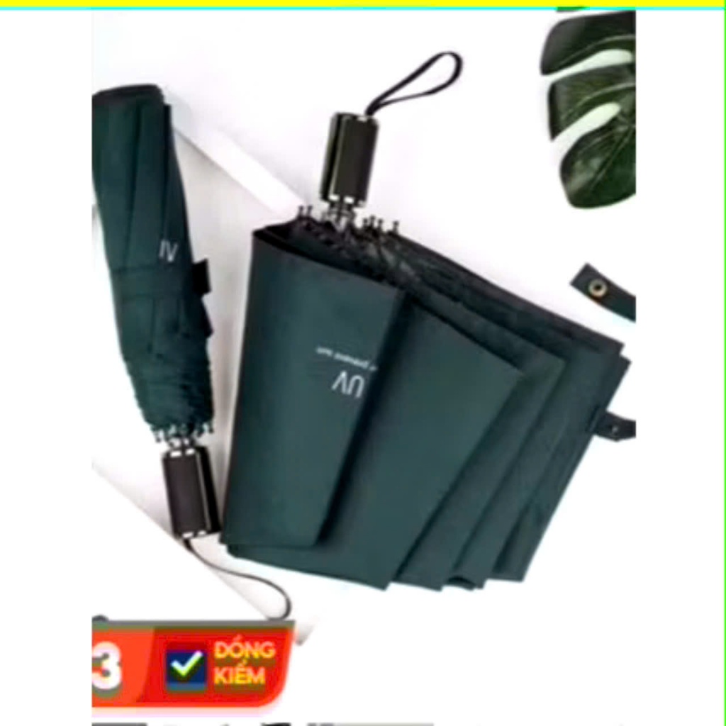 Ô UV ,  Dù Che Nắng Gấp Mở Tự Động - Ô Che Mưa Cao Cấp 12 Nan Chống Tia UV Bức Xạ Tuyệt Đối - ÔDUCHEMUANANG96