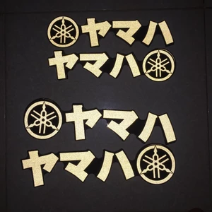 Logo YAMAHA Japanese. Chữ Nhật Bản chất liệu phản quang 3M cao cấp, không bay màu, bong tróc