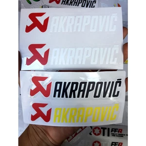 Tem in UV, Akrapovic nền trong suốt. Nhiều màu chọn lựa. Decal chống nước, không bay màu. Sticker cao cấp