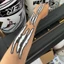 Vết cào xước MÀU TRẮNG, hình dán trang trí xe máy, xe ôtô, nón, điện thoại... Decal chống nước