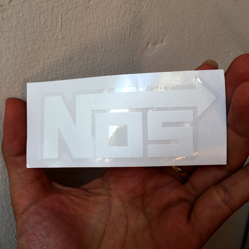 Tem in UV, NOZ nền trong suốt. Decal chống nước, không bay màu. Sticker cao cấp