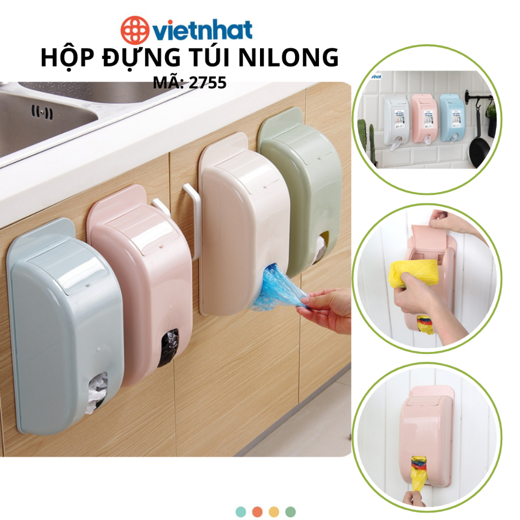Hộp Đựng Túi Nilong Chính Hãng VIỆT NHẬT (Mã 2755)