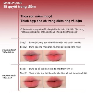 SON KEM LÌ MOOEKISS Lip Clay Chất Bùn Nhung Mịn, Mờ Lì, Che Vân Môi, Bền Màu, Nội Địa Trung 3g - MOMOKOcosmetics