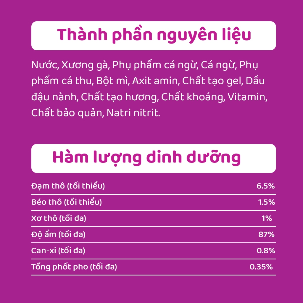 Ảnh Thức Ăn Dạng Sốt Cho Mèo Trưởng Thành WHISKAS - 80g 3