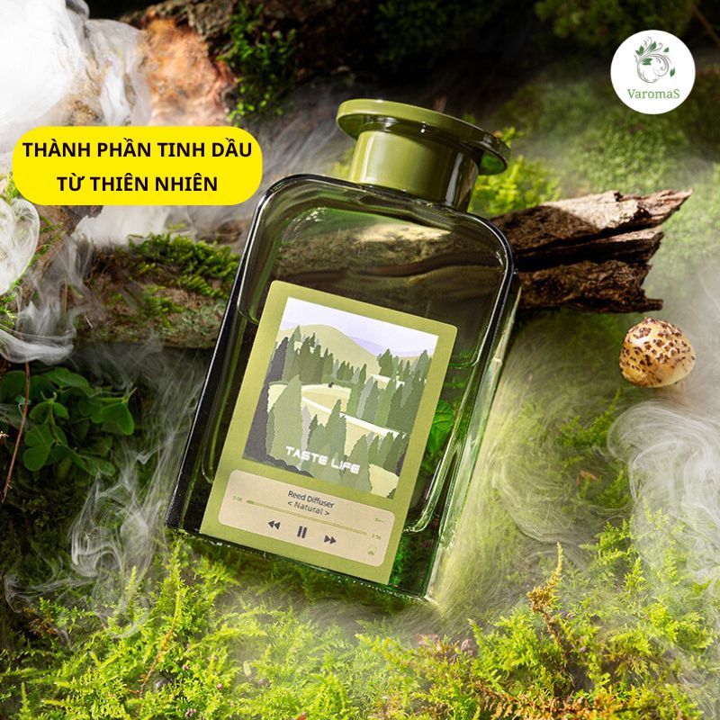 Tinh Dầu Thơm Thiên Nhiên Varomas 150ml Bản Sang Trọng Để Phòng Que Gỗ Tự Khuếch Tán Thanh Lọc Khử Mùi Không Khí KT118