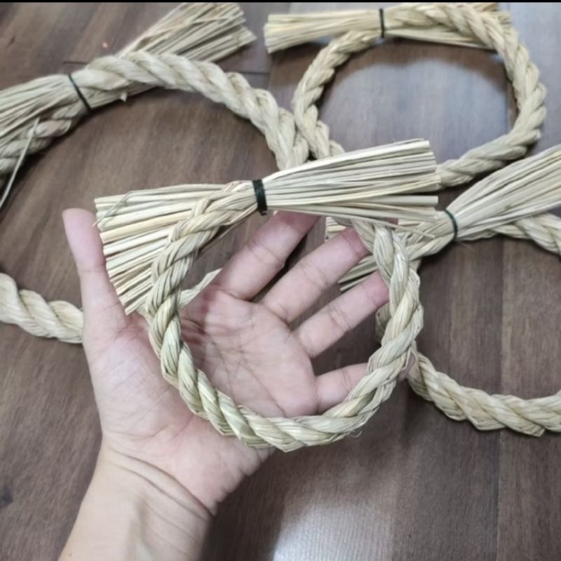 [VÒNG TẾT/ VÒNG NHẬT](CHỈ VÒNG)Vòng Shimenawa/Shimekazari trang trí vòng Tết/Vòng Nhật/vòng nguyệt quế Tết