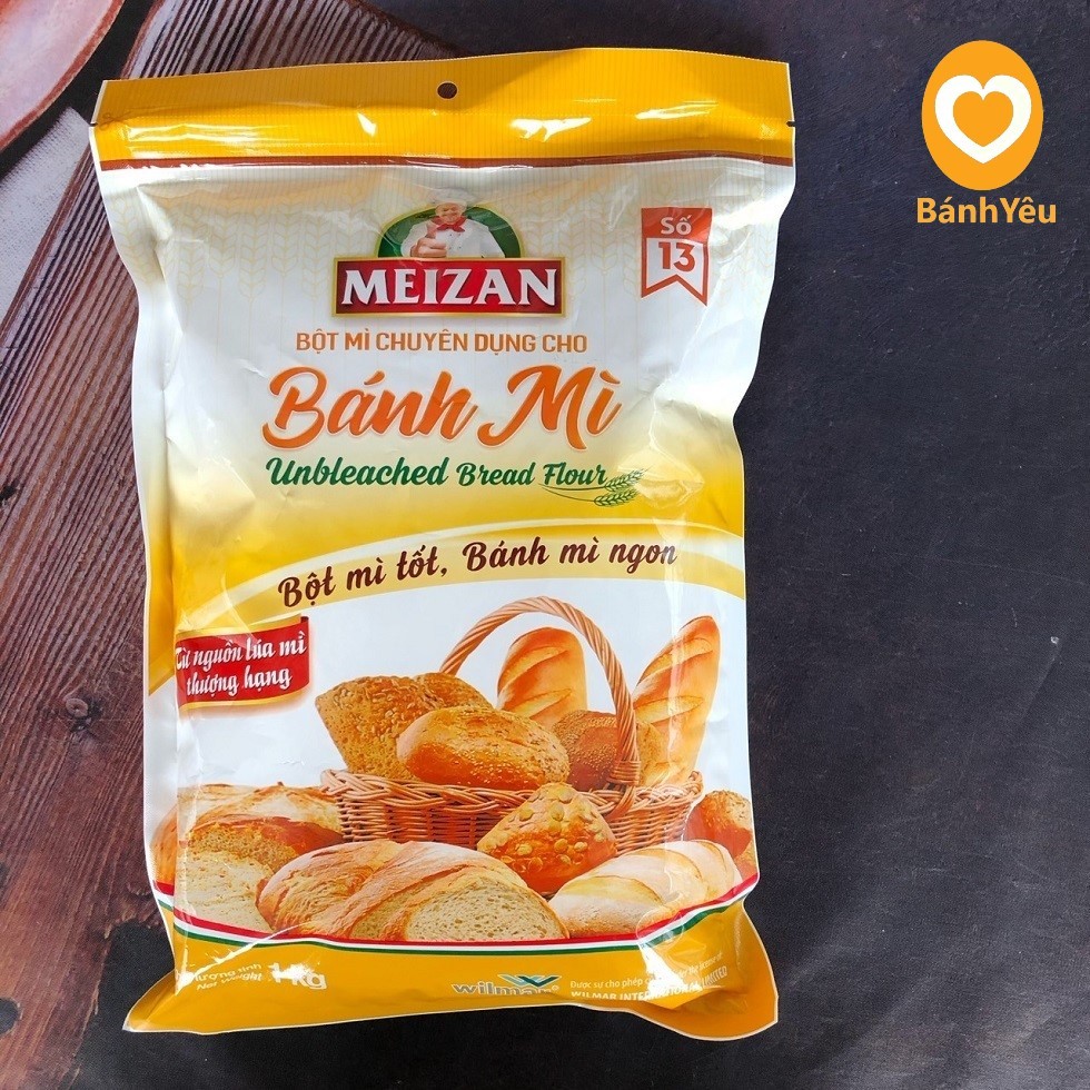 Bột Mì số 8/11/13 hiệu Meizan  làm bánh Cao Cấp
