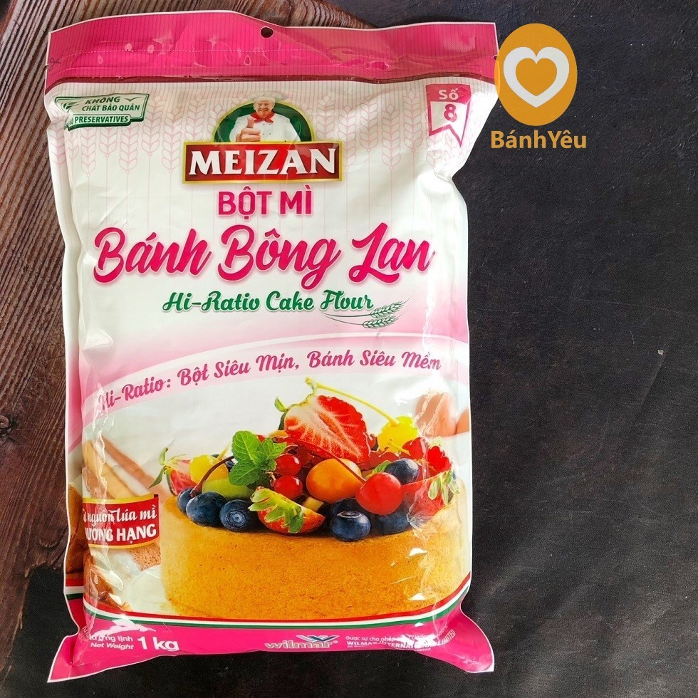 Bột Mì số 8/11/13 hiệu Meizan  làm bánh Cao Cấp