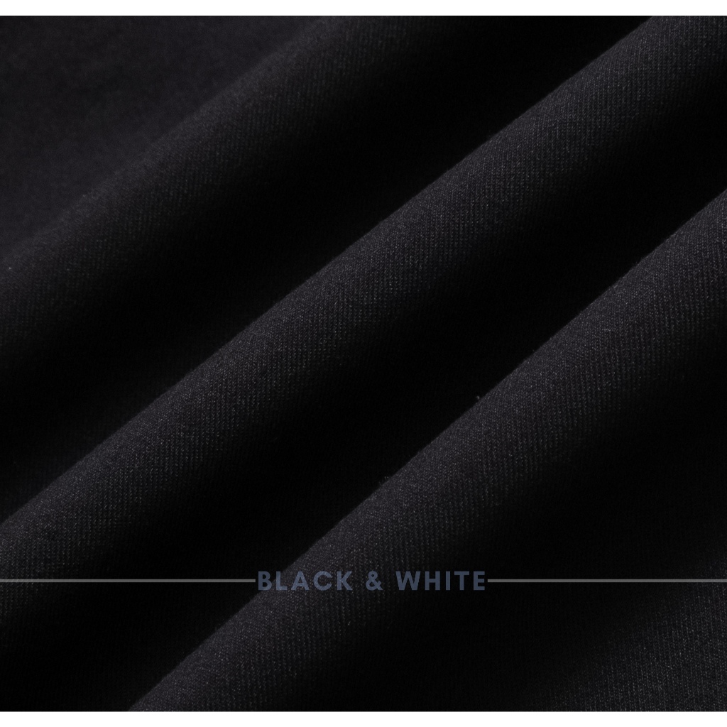 SơMi Đen Mix Đỏ, Cổ Butondown, Black & White