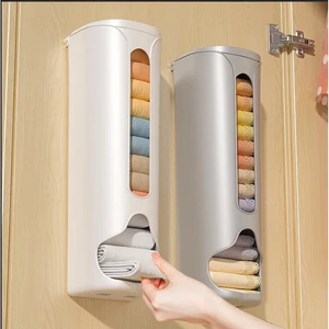 Hộp rút đựng đồ lót, tất vớ dán cánh cửa tủ sắp xếp gọn gàng đa năng tiện lợi 23x9cm