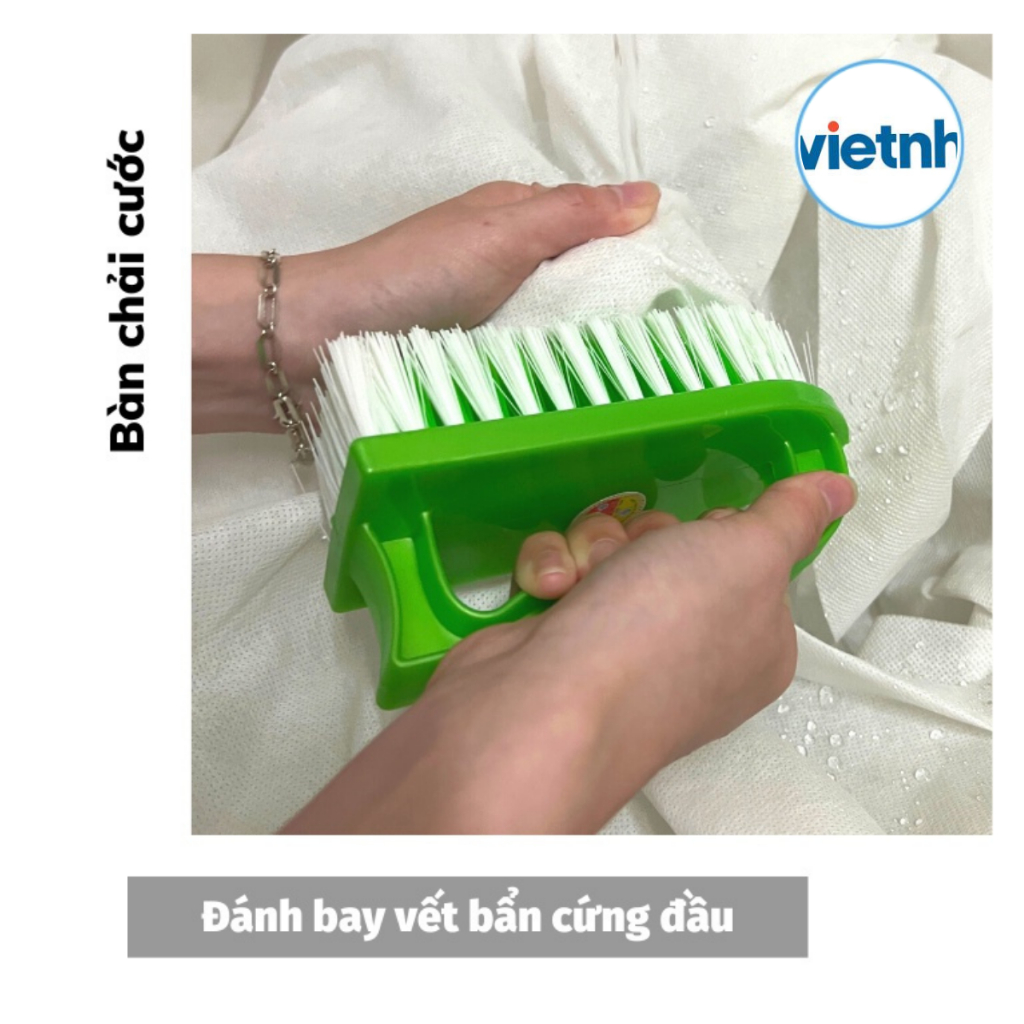 Bàn chải đánh quần áo, Bàn chải đánh giày dép Chính Hãng Việt Nhật (Mã 5855)